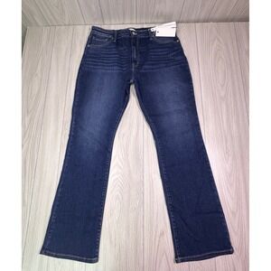 Artemis Vintage Sasha Bootcut Jeans Dark Wash Blue High Rise 16W